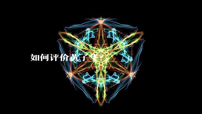 如何评价黄子华？